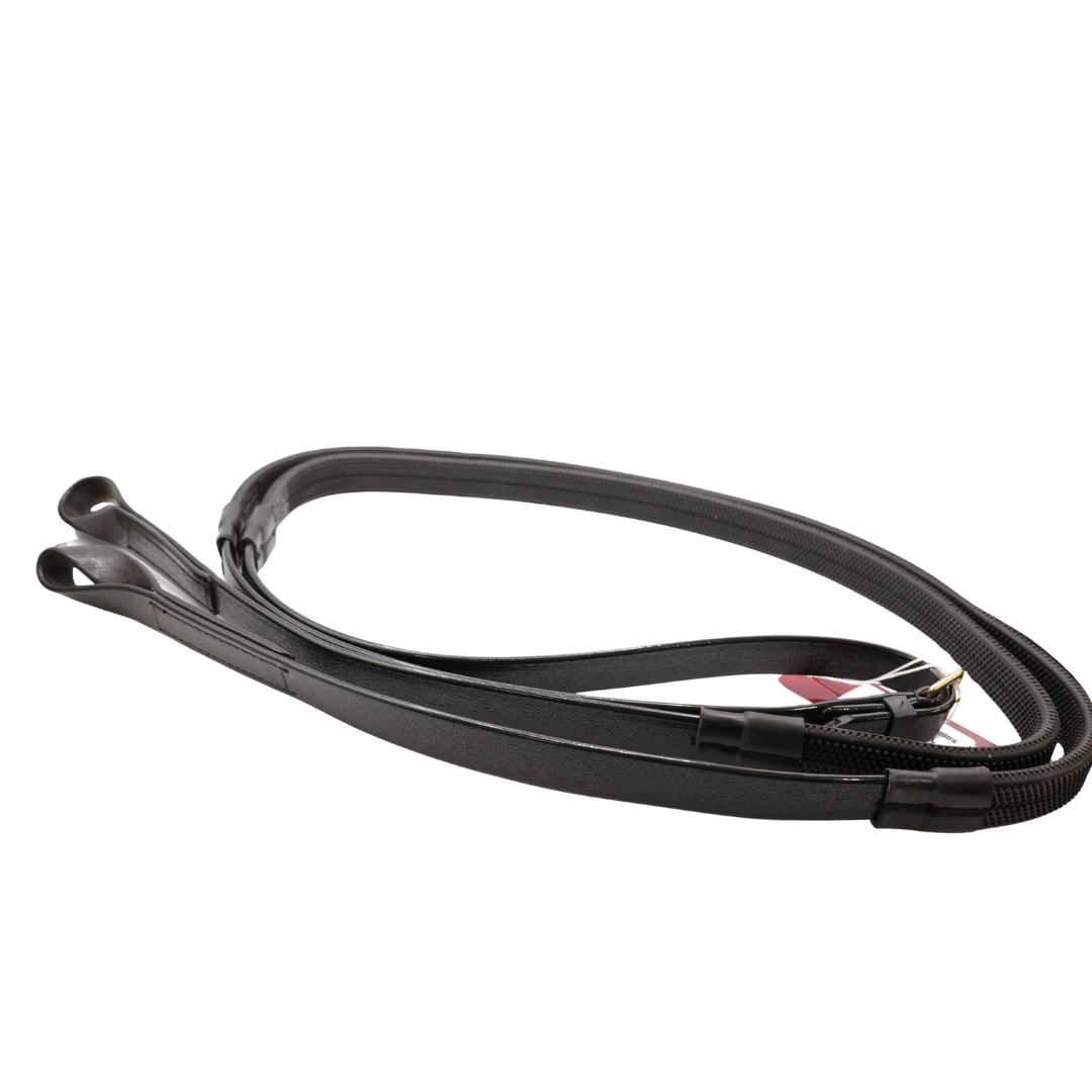 Randwick PVC Rubber Grip Exercise Reins with Loop End
