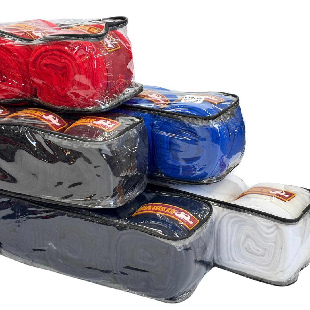 Newmarket Fleece Bandages - Set of Four