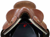 Calgary Balance ‘Ringa’  Halfbreed With  NEW Comfy  Rough Out  Seat