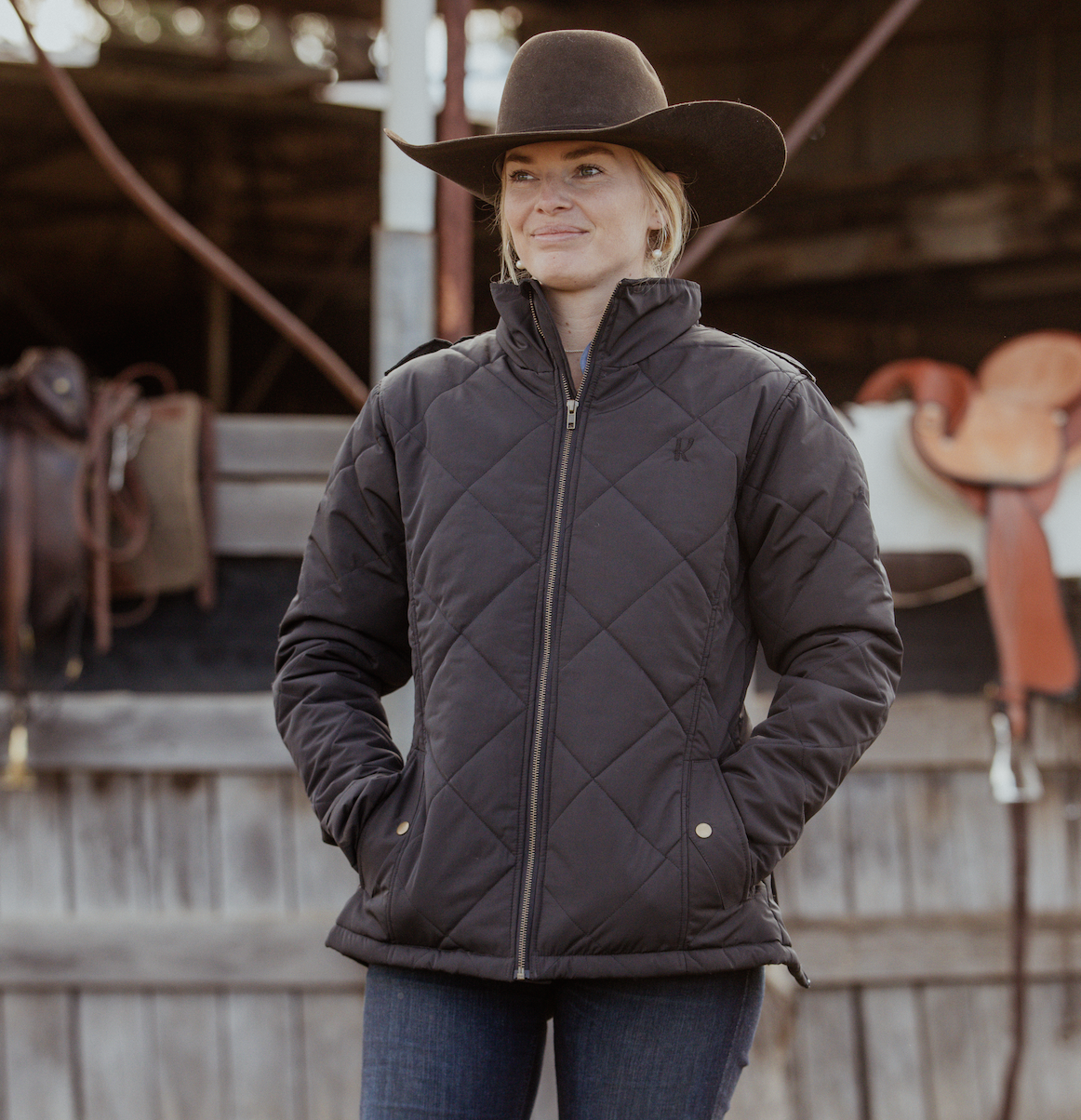 Kensington Ladies Catalina Quilted Jacket
