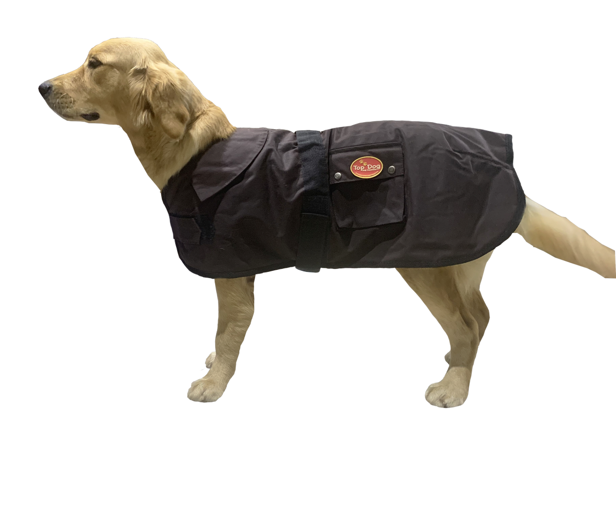 Newmarkets Oilskin Sherpa Fleece Lined Dog Rug