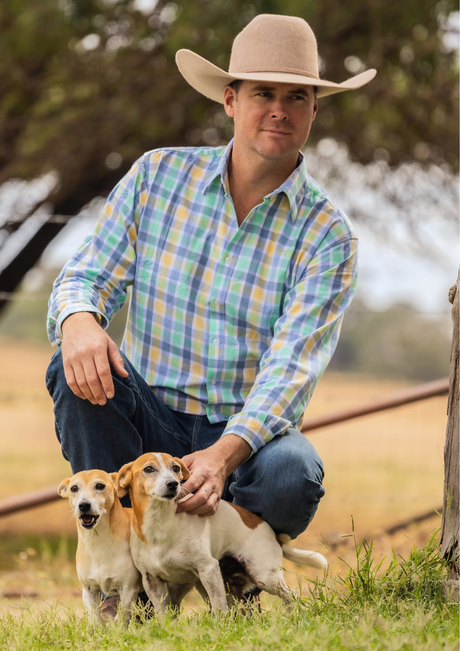 Newmarket Men's 100% Australian Cotton Shirt - Spring Plaid