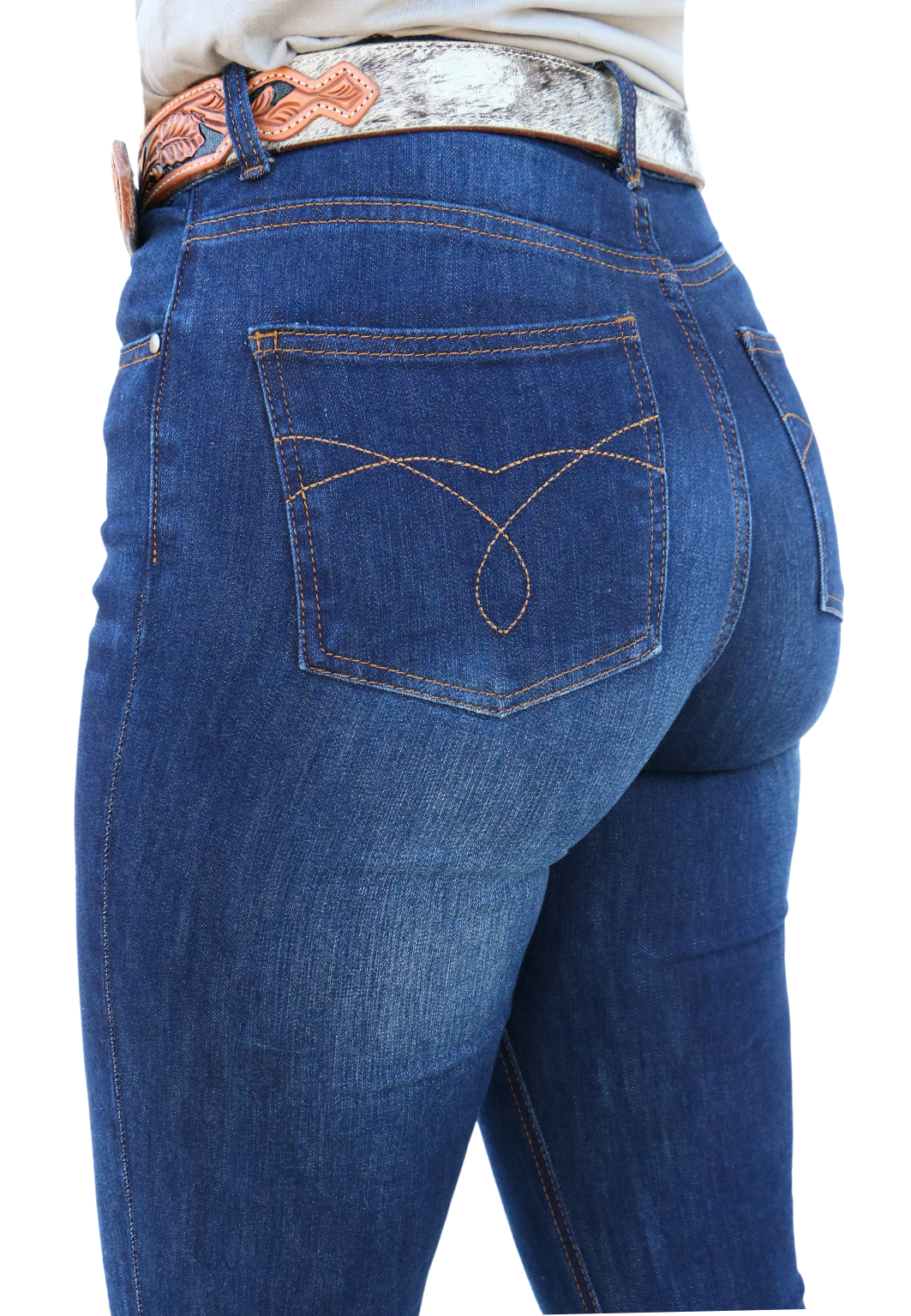 Newmarket Bonnie High Waisted Jean - Dark Wash