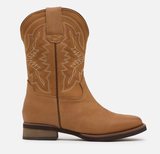 Baxter Youth Western Boots – Tan