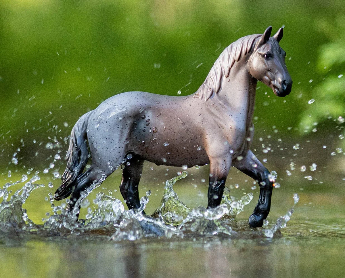 Breyer - Freedom Blue Roan Brabant