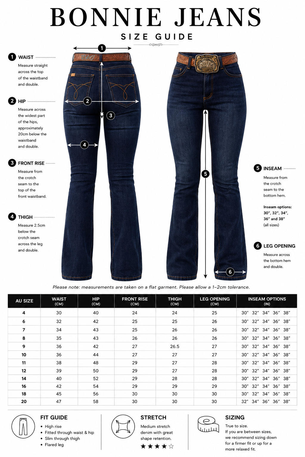 Newmarket Bonnie High Waisted Jean - Dark Wash
