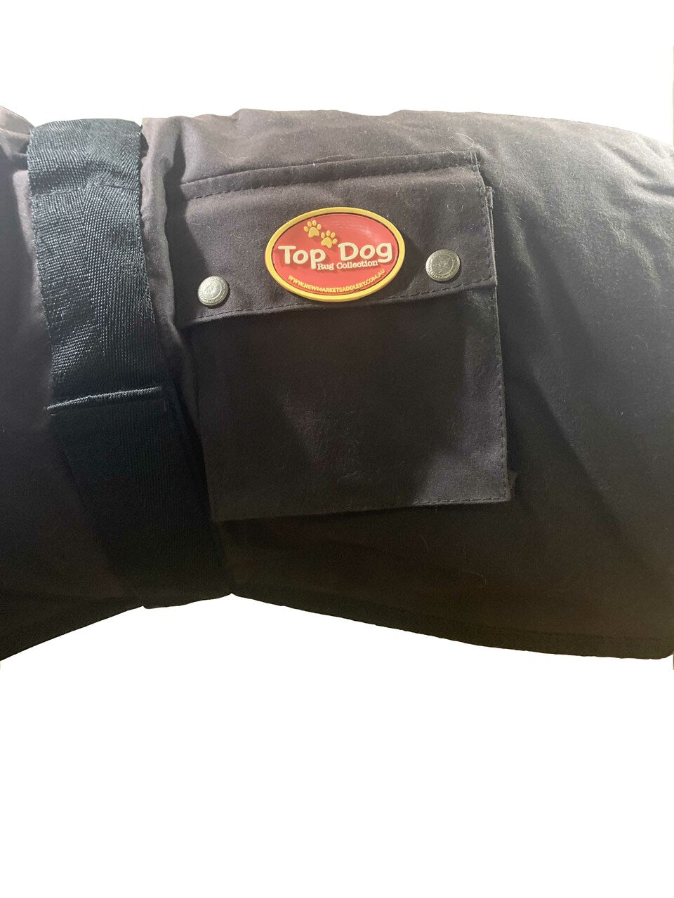 Newmarkets Oilskin Sherpa Fleece Lined Dog Rug