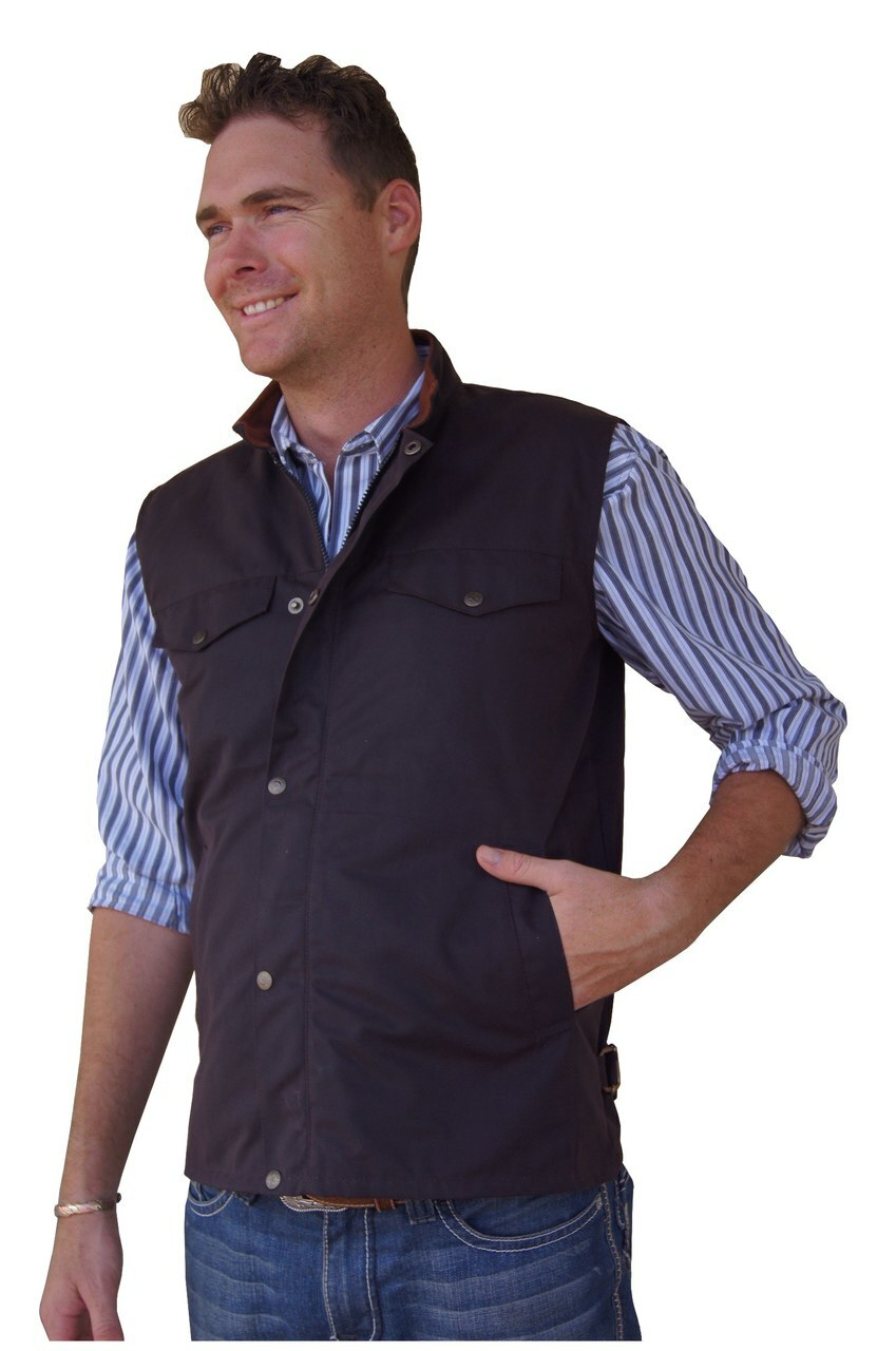 Newmarket's Town & Country Oilskin Vest