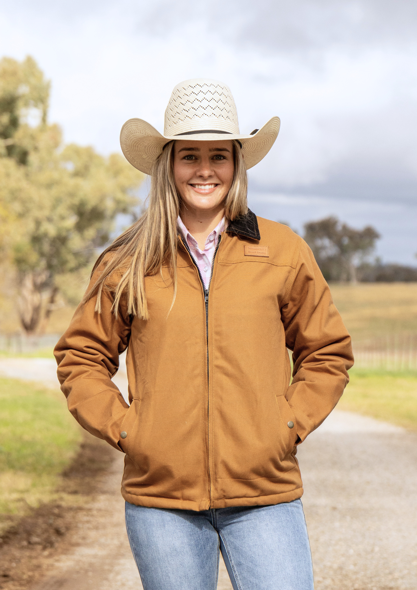 Newmarket's Town & Country Canvas Fleece Lined Scott Jacket - Image 2