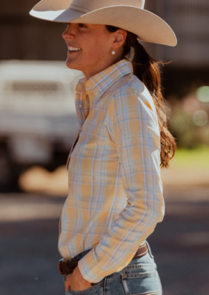 Newmarket Ladies Tess Dress Shirt – Yellow