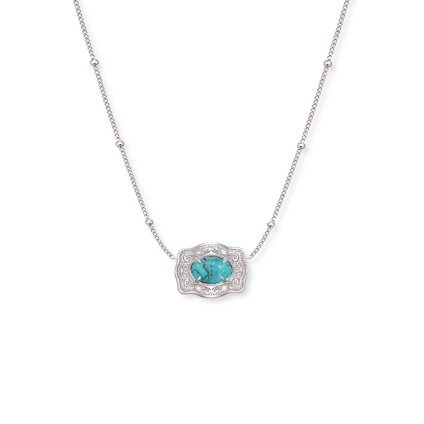 SPURWEST Ultra Mini Belt Buckle Necklace Oasis - Image 2
