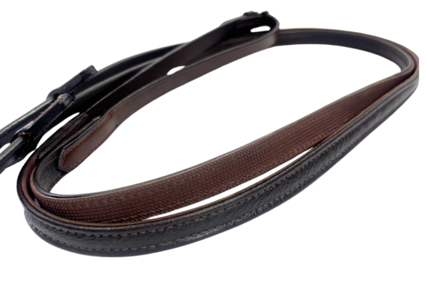 Oxford Supa Grip Napa Leather Reins 4/8th Width - Image 2
