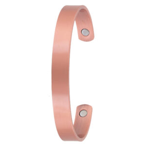 Medium Plain Solid Copper Magnetic Therapy Cuff Bracelet