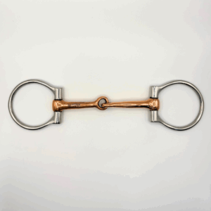 Western D Ring Copper Snaffle