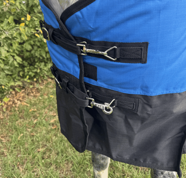 1200 Denier Detach-A-Neck Combo Blue/Black - Image 3