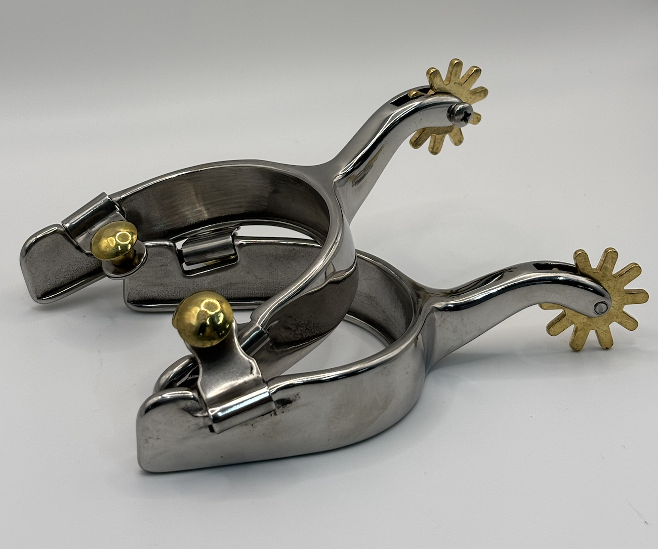 Stainless Steel Campdraft Spurs