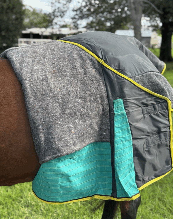 New Zealand 24 Oz Ripstop Lined Canvas Combo With Wool Lining – Green - Image 4