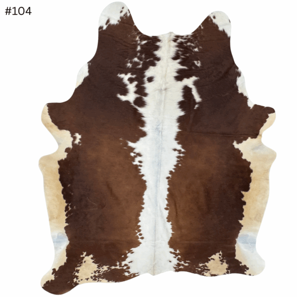 Premium Full Size Cowhide Rug – #104