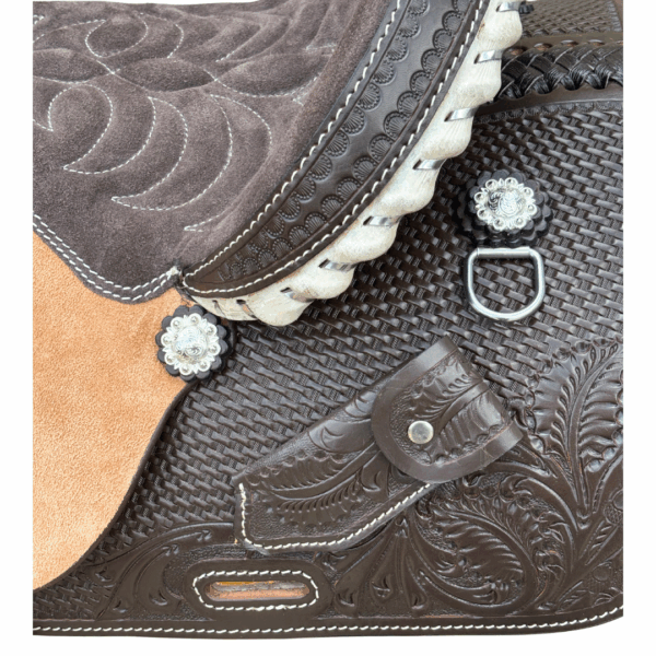 Calgary Dakota American Leather Western Saddle - Image 3
