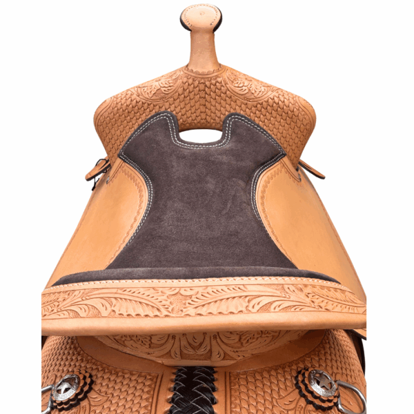 Calgary Laredo American Leather Western Saddle - Image 4