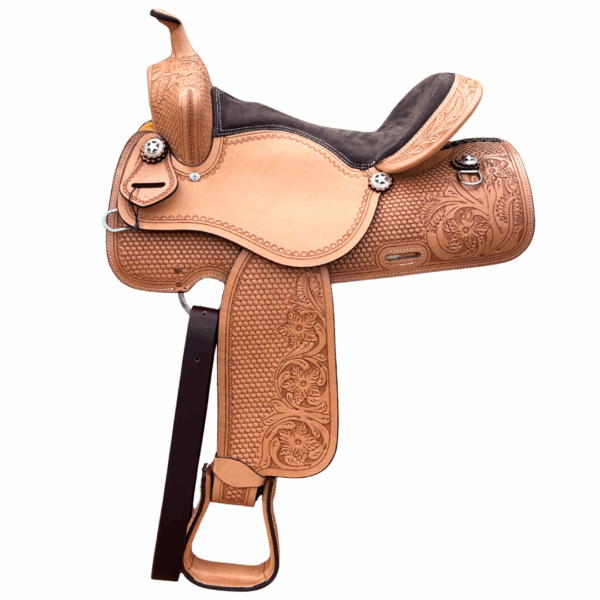 Calgary Laredo American Leather Western Saddle