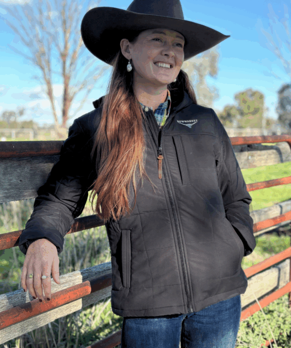 Newmarket Sierra Women’s Puffer Jacket - Black - Image 2