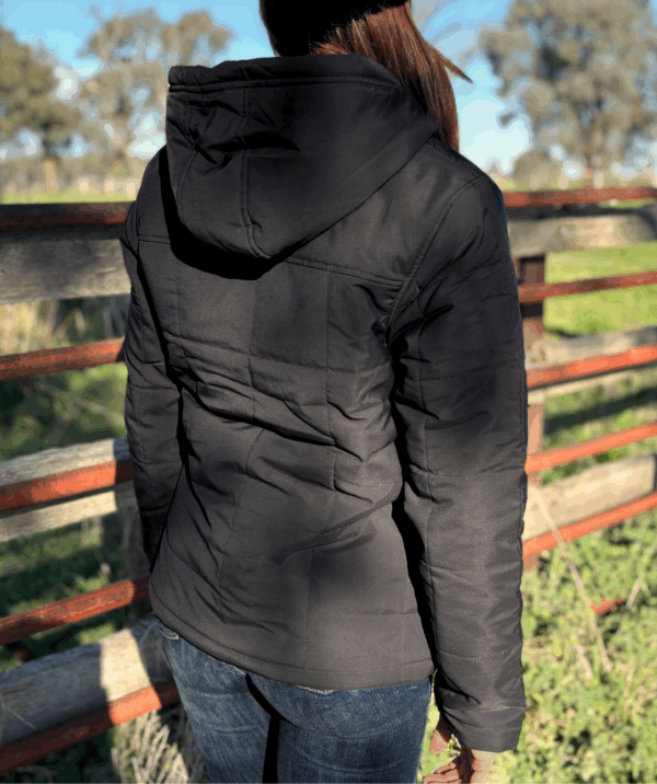 Newmarket Sierra Women’s Puffer Jacket - Black - Image 4