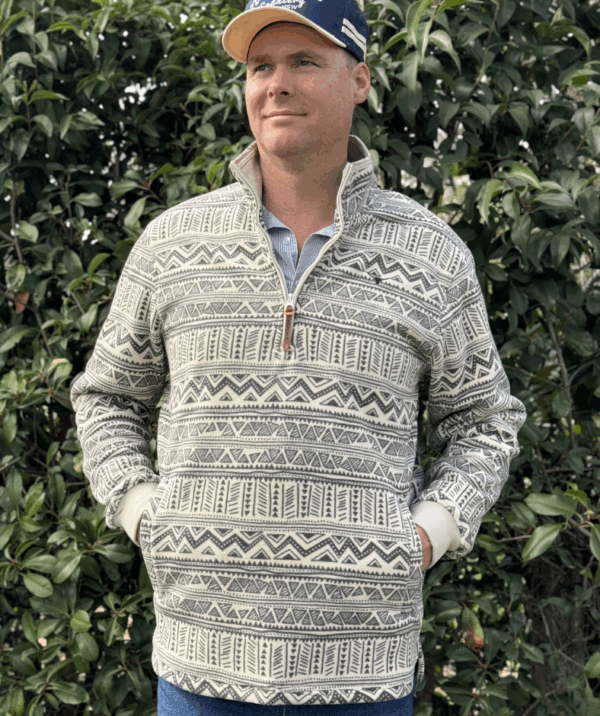 Newmarket Bozeman Fleece 3/4 Zip Pull Over - Image 2