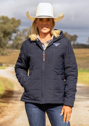 Newmarket Sierra Women’s Puffer Jacket – Navy