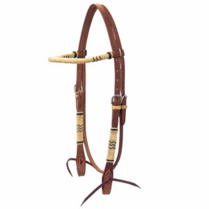 Calgary Rawhide Wrapped Western Bridle - #518