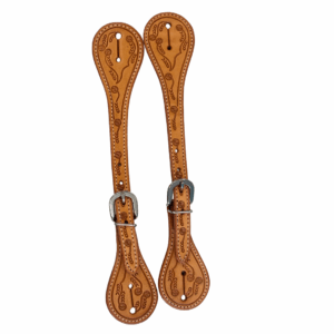 Calgary Leather Spur Strap - #540 Natural