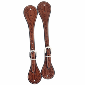 Calgary Leather Spur Strap – #540 Oiled