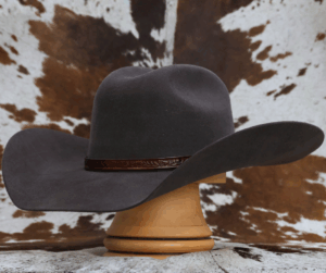 The Reiner – 7X Premium Fur Felt Hat – Charcoal