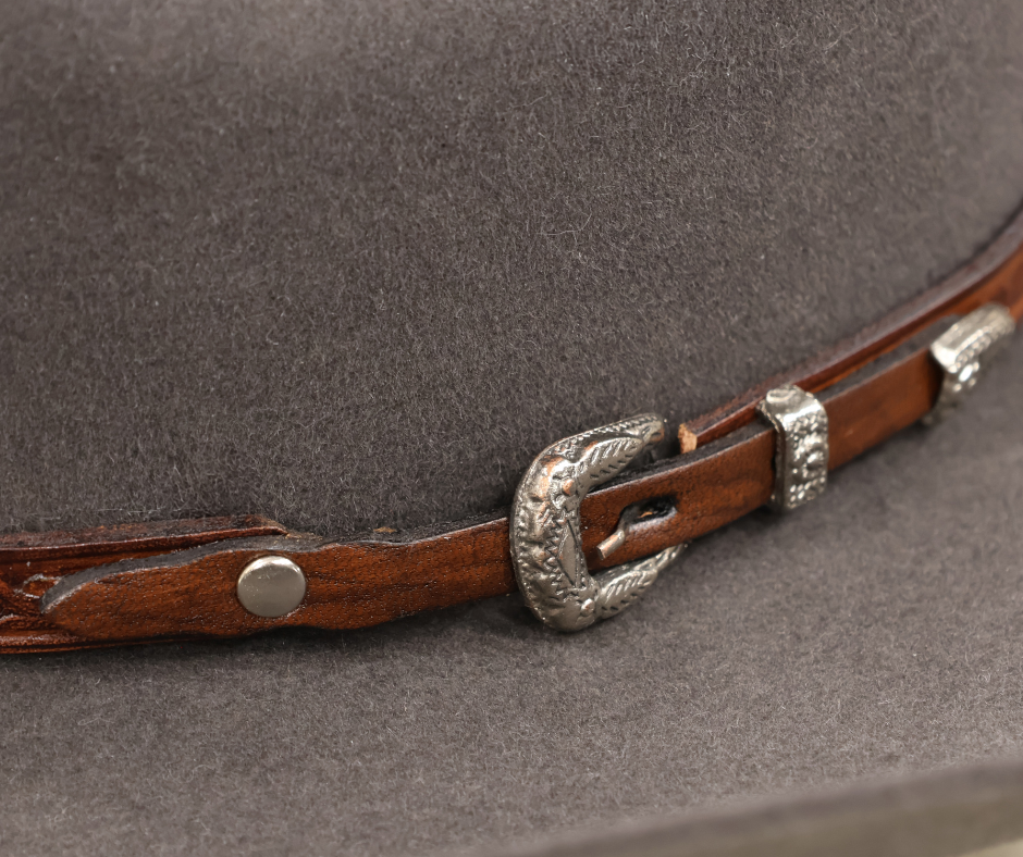 The Reiner – 7X Premium Fur Felt Hat – Charcoal - Image 3