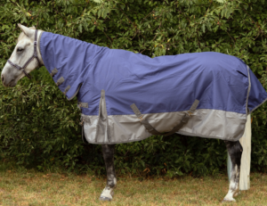 1200 Denier Rain Sheet Combo – Navy/Grey