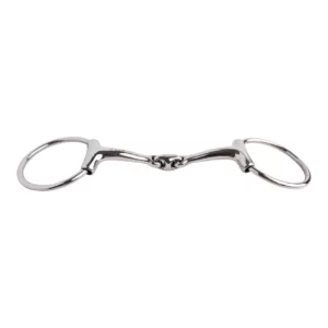 Loose Ring Training Snaffle Bit With No-Pinch Rings