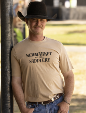 Newmarket 100% Cotton T-Shirt – "Newmarket Saddlery"