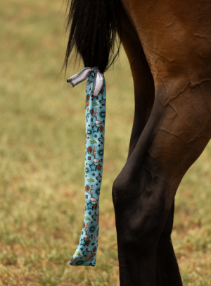 Lycra Tie In Tail Bag – Howdy Print