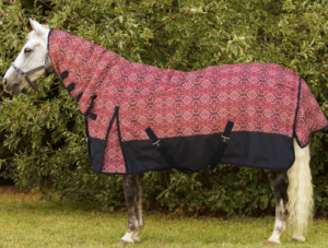 1200 Denier Red Aztec Print Synthetic Combo