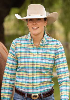 Newmarket Heritage 100% Australian Cotton Women’s Shirt – Yellow Check