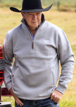 Newmarket Dubbo 100% Cotton Uni-Sex 1/4 Zip – Grey