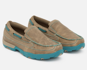 Baxter Dakota Slip-On Shoes – Turquoise