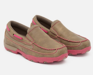 Baxter Dakota Slip-On Shoes - Pink