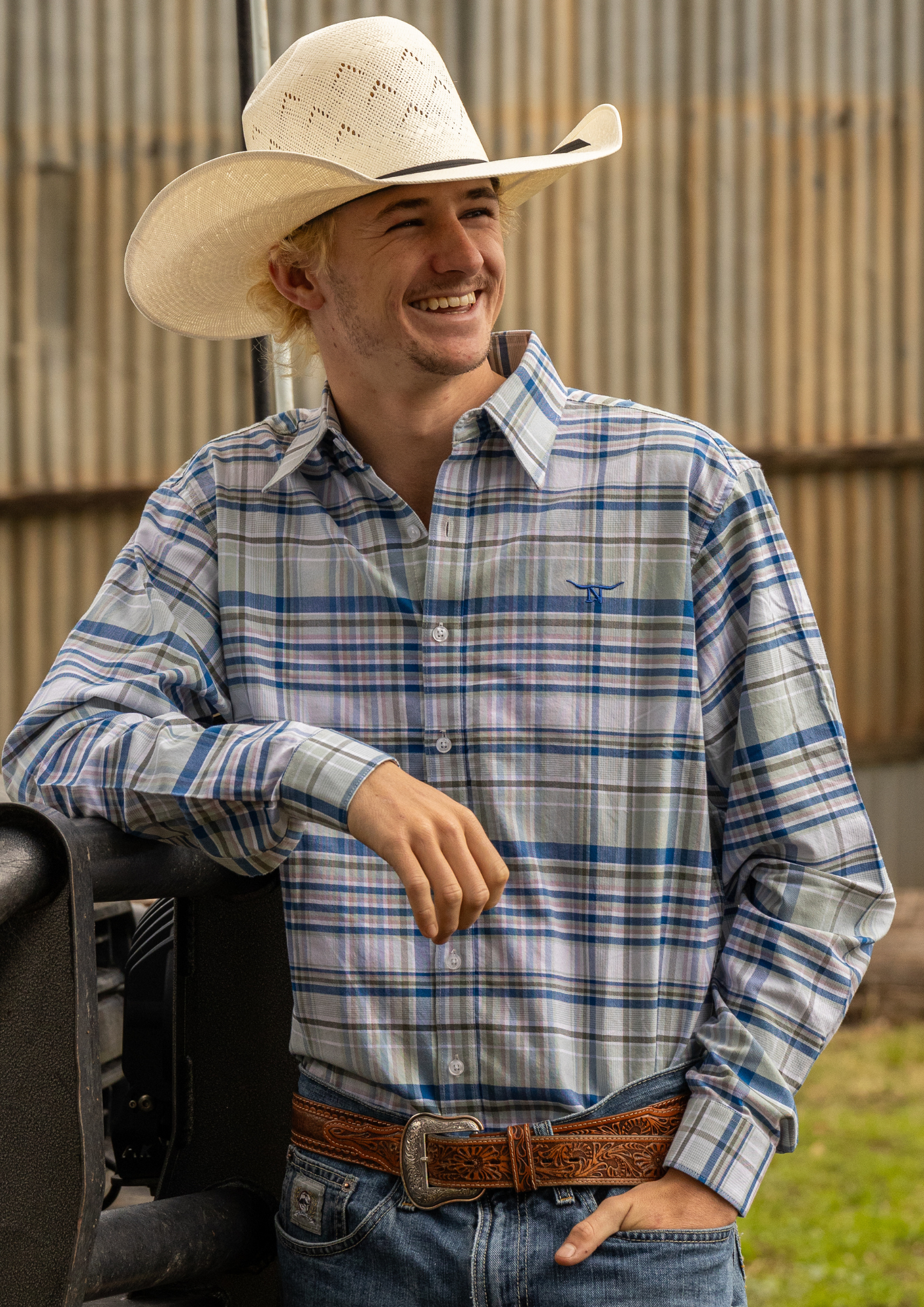 Newmarket Men’s 100% Australian Cotton "Acres" Shirt