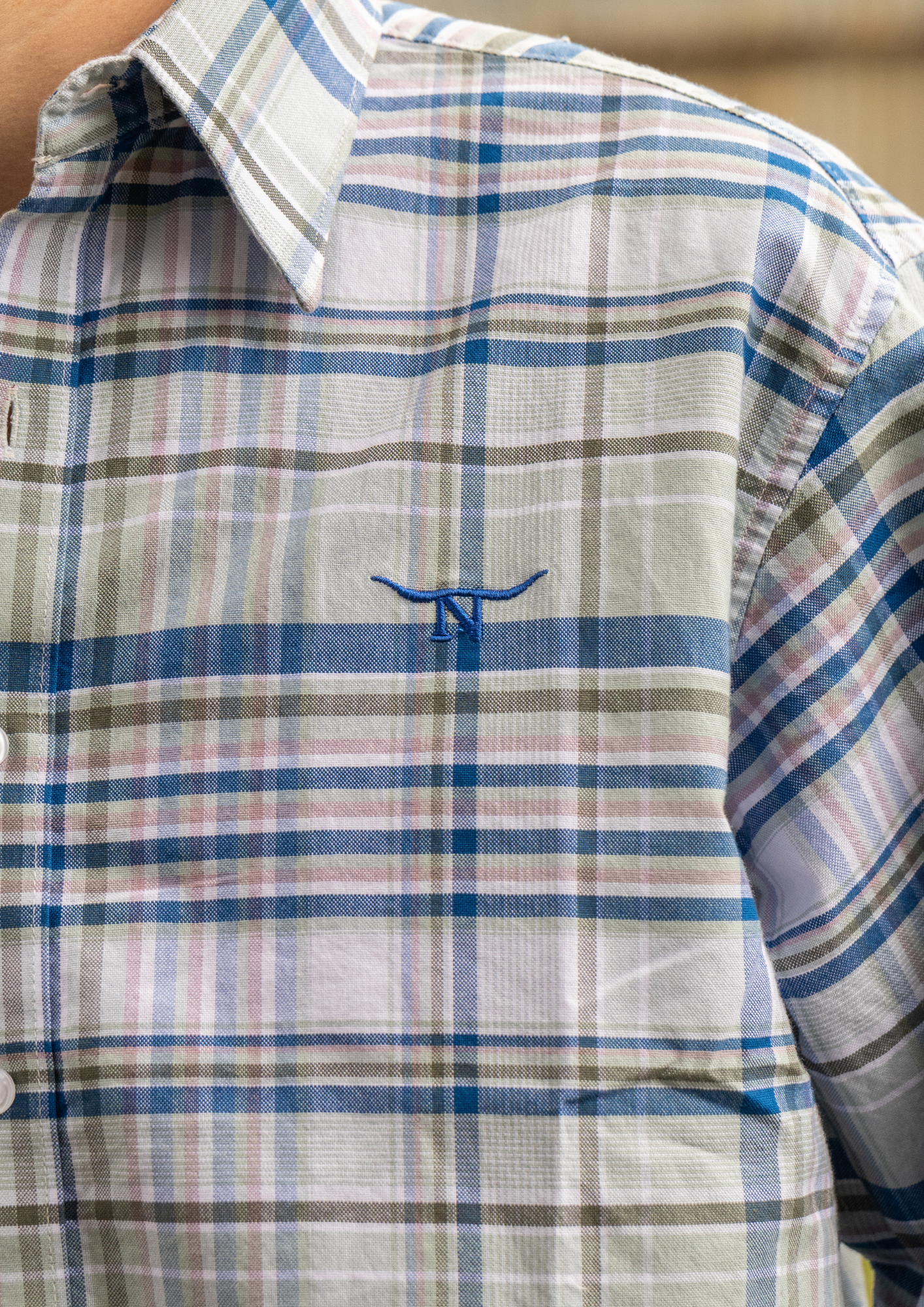 Newmarket Men’s 100% Australian Cotton "Acres" Shirt - Image 2