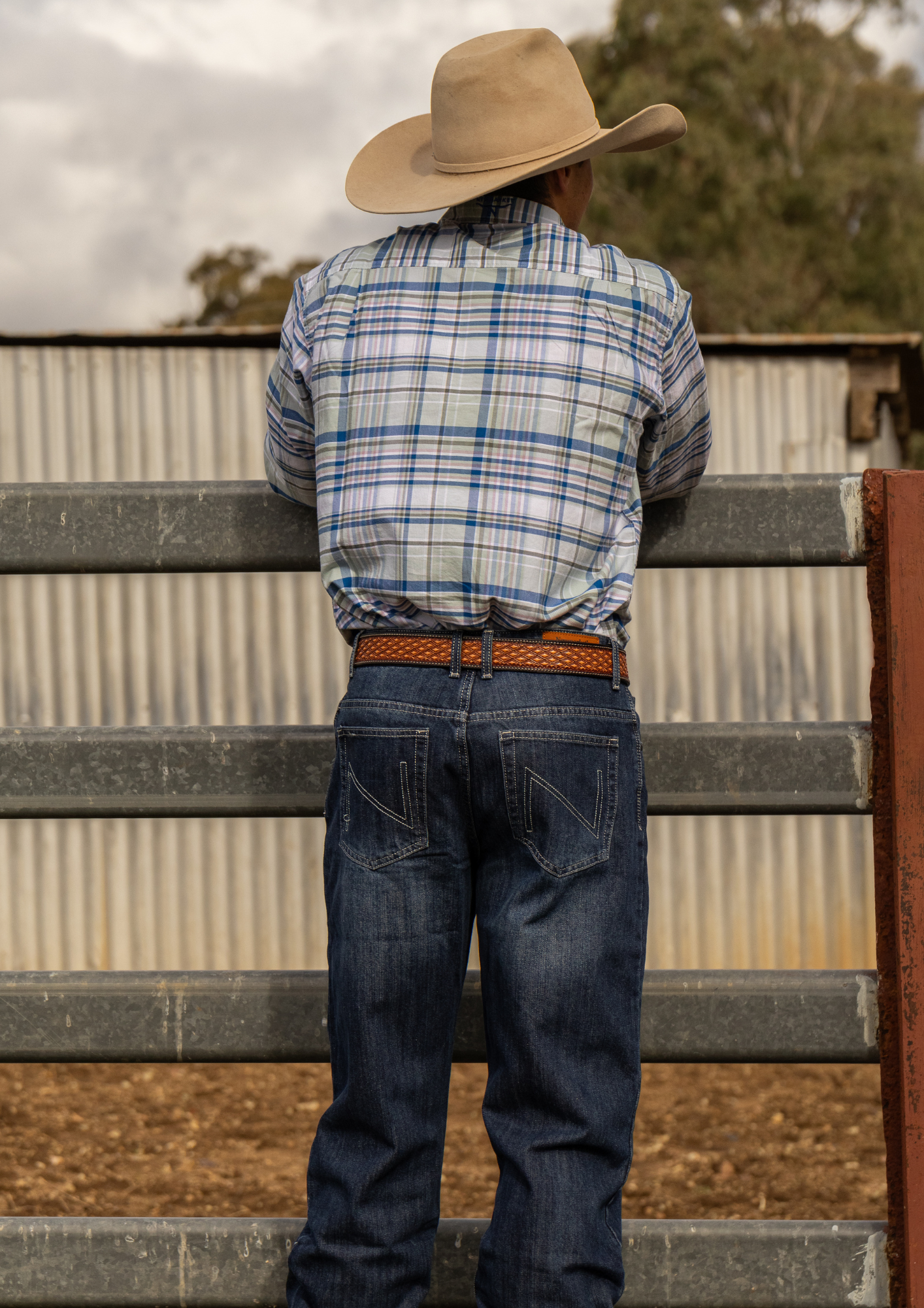 Newmarket Men’s 100% Australian Cotton "Acres" Shirt - Image 4
