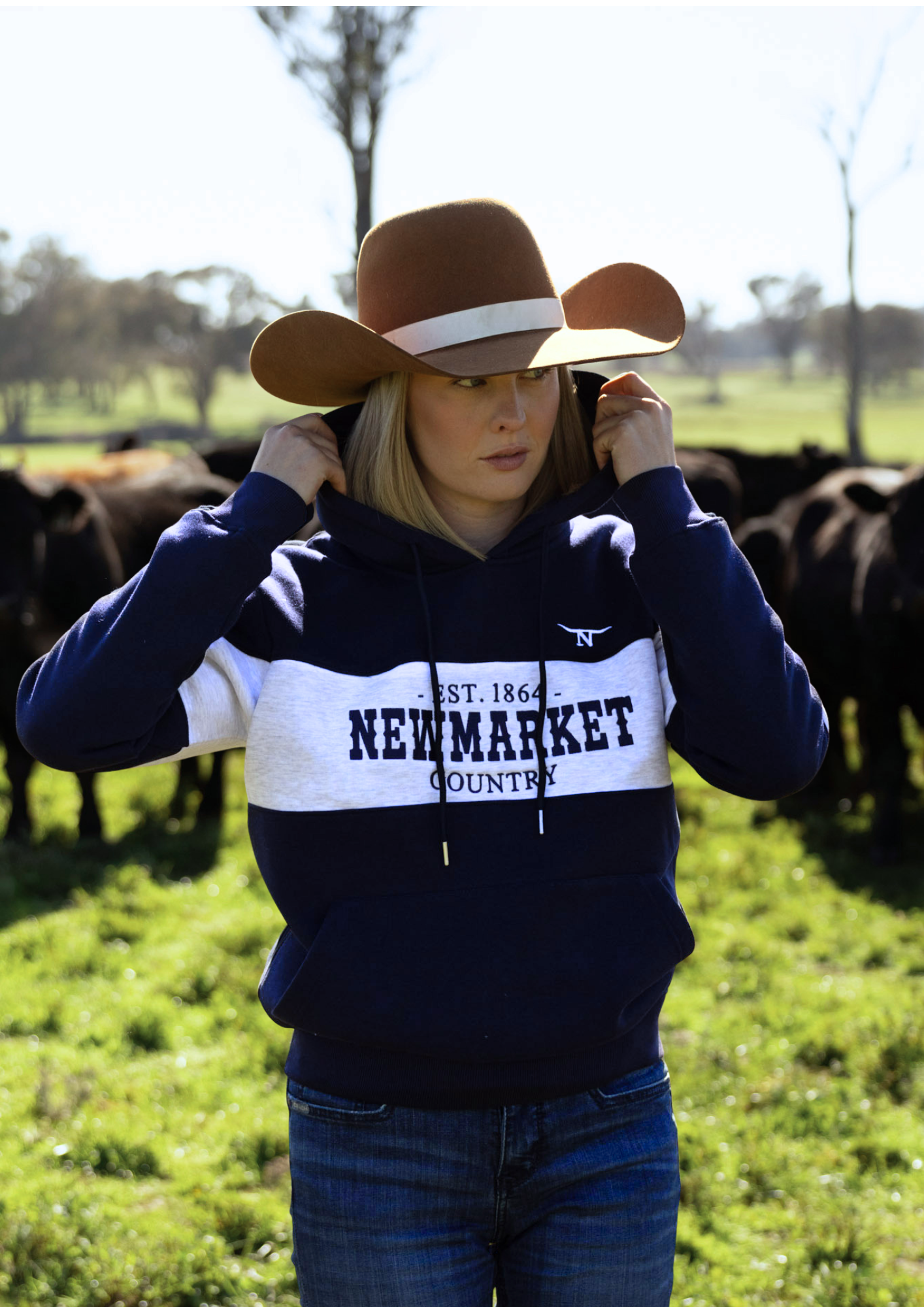 Newmarket ‘Tamworth’ Uni-Sex Hoodie - Image 2