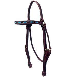 Calgary Turquoise Beaded Diamante Barcoo - #2607