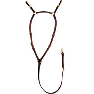 Calgary Braided Leather Breastplate – #2625
