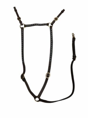 Calgary Buckstitch Breastplate - Turquoise